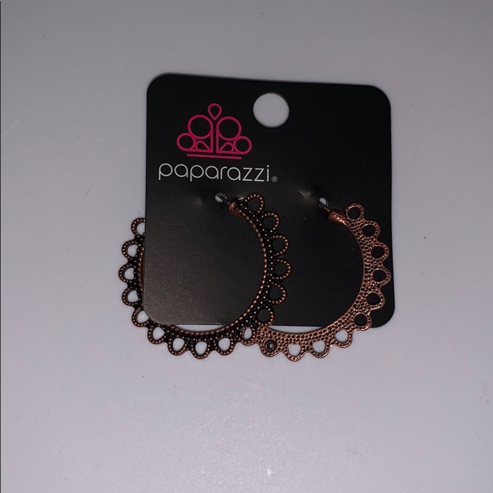 Copper Hoops